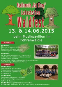 Plakat-Waldfest